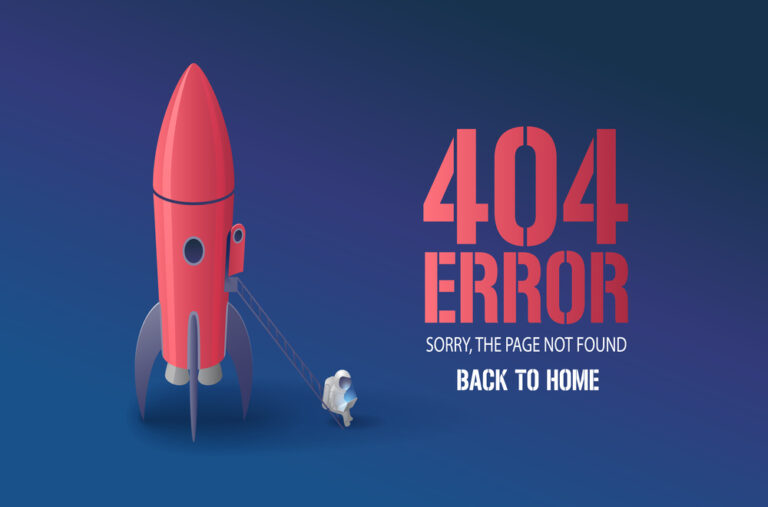 chybova hlaska 404 SEO